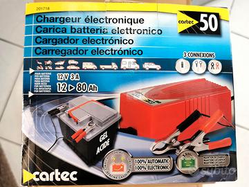 Caricatore batterie auto Cartec 50