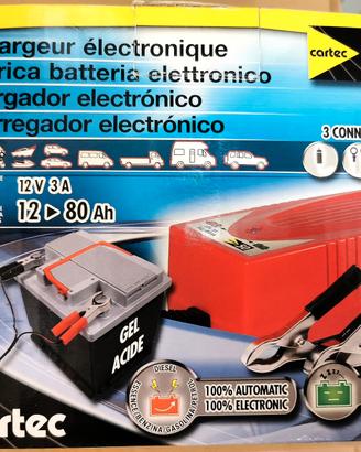 Caricatore batterie auto Cartec 50
