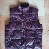 giubbotto smanicato viola