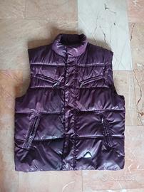 giubbotto smanicato viola