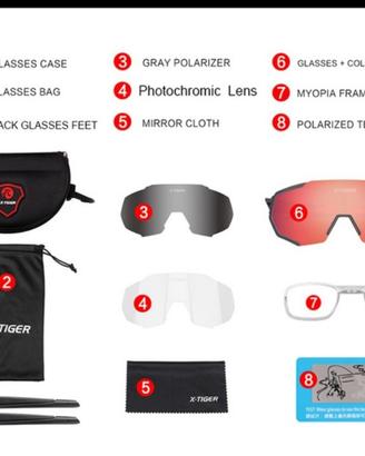 Occhiali per ciclismo Mountain bike x-tiger