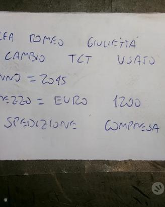 Cambio tct giulietta 1750