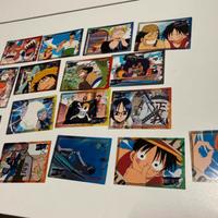 Lotto carte one piece panini 1999