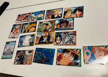 Lotto carte one piece panini 1999