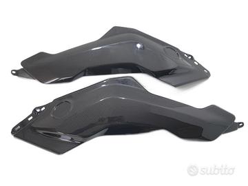 FIANCHETTI CARENE LATERALI SERBATOIO CARBONIO BMW 