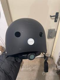 Casco nero ciclismo babino 3/7 anni