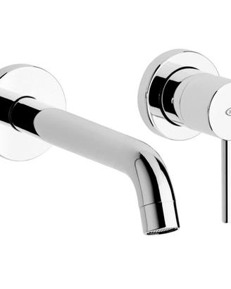Miscelatore lavabo a muro canna 19 cm Jacuzzi