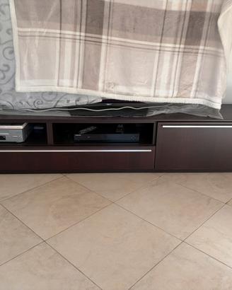 Mobile in legno porta Tv completo
