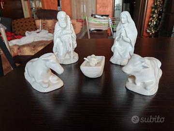 Natività presepe in vera ceramica made in Italy