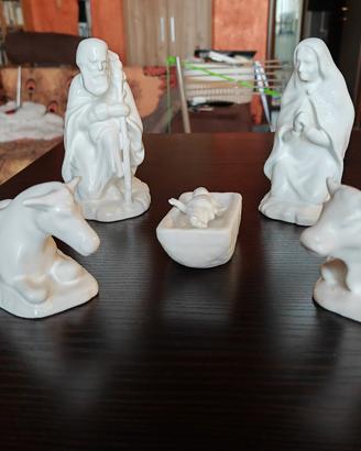 Natività presepe in vera ceramica made in Italy