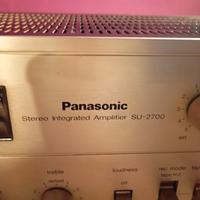 Impianto stereo Panasonic anni 80