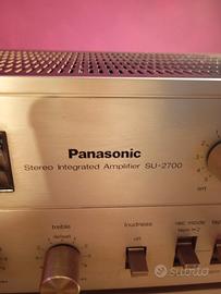 Impianto stereo Panasonic anni 80