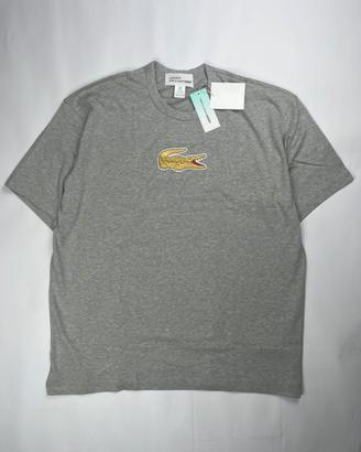 T-shirt Grigia Lacoste X Comme Des Garçons