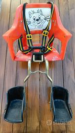 seggiolino gatto anteriore bicicletta