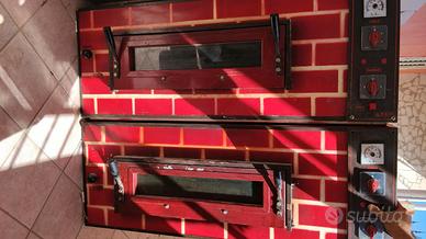 forno professionale doppia camera per pizzeria