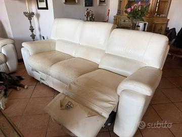 Coppia divani 3 posti con Relax Elettrico