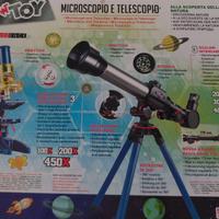 Microscopio e telescopio da bambini