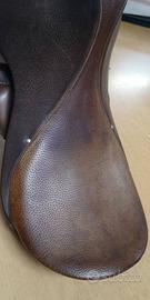 Sella in cuoio monta all' Inglese colore marrone