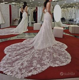 Abito da sposa e velo