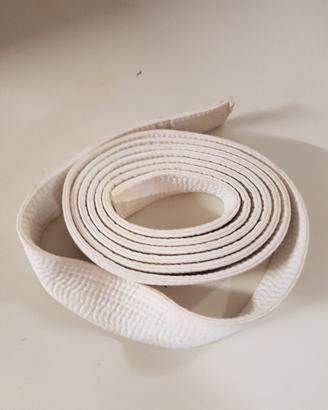 cintura karate bianca