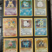 Pokemon set base olandese completo 102/102 holo 