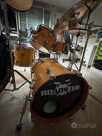 Batteria Roasdter , set completo piatti zildjian