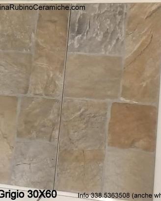 Piastrelle Aia Grigio 30x60 grip R11