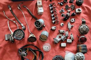 Materiale vario moto d'epoca 