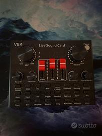 Mixer Live Sound Card  (V8K)
