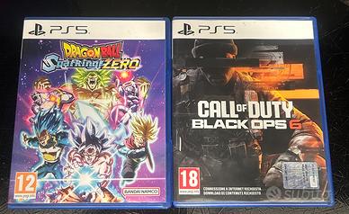 Dragon ball sparking zero E Black ops 6 ps5