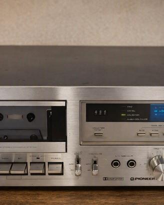 Pioneer CT-F650 Dolby Cassette Deck Vintage