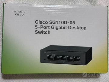 Cisco SG110D-05 Switck 5 porte Gigabit, NUOVO