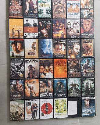 Lotto di 42 DVD vario genere.