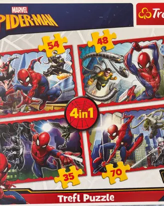 2 set puzzle Spiderman