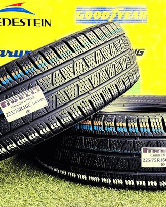X2: Invernali 225/75R16C 118/116R -PIRELLI- al 80%