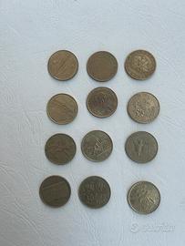 Monete 200 lire .. 10 tipologie diverse