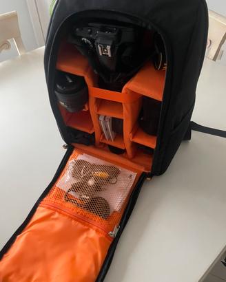 Kit completo fotocamera NIKON D3300 e obiettivi