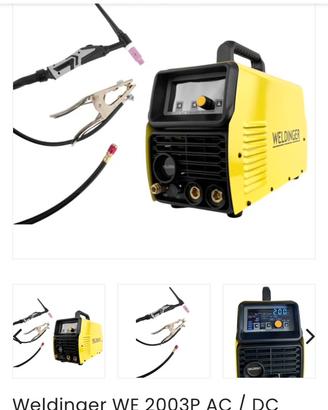 Saldatrice Tig Ac/Dc digitale nuovo