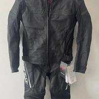 Tuta moto in pelle Dainese Agile + Delta 3 NUOVA