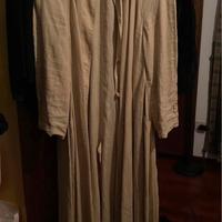 Spolverino vintage Prada beige in lino