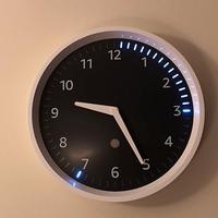 Echo wall clock amazon alexa