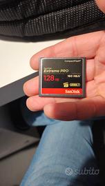 SanDisk 128GB Extreme PRO scheda CompactFlash