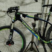 MTB front Haibike Carbonio taglia L