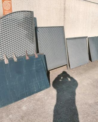 Lamiere piane e cancellata