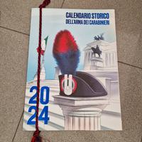 Calendario storico arma dei carabinieri anno 2024