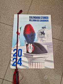 Calendario storico arma dei carabinieri anno 2024