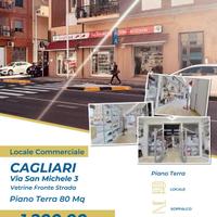 CAGLIARI Via San Michele negozio fronte strada