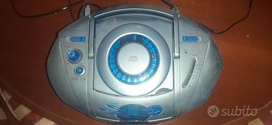 radio stereo cassette e cd