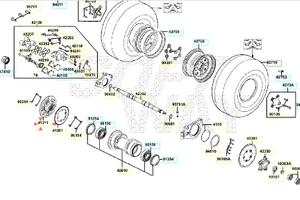 Flangia supporto corona Kymco MXU 250 00158091