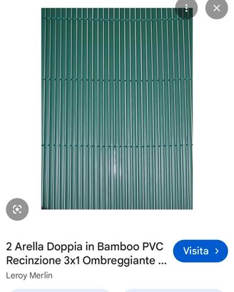 Arella tipo pagliarelle pvc 